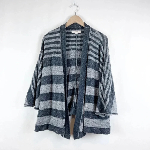 Ann Taylor LOFT Chunky Cardigan Wool/Rabbit Hair Size L - Picture 3 of 5